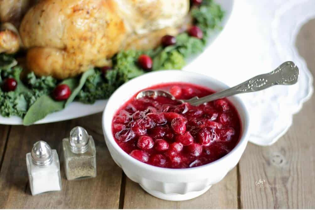 The "Usual" Cranberry Sauce CathysGlutenFree.com