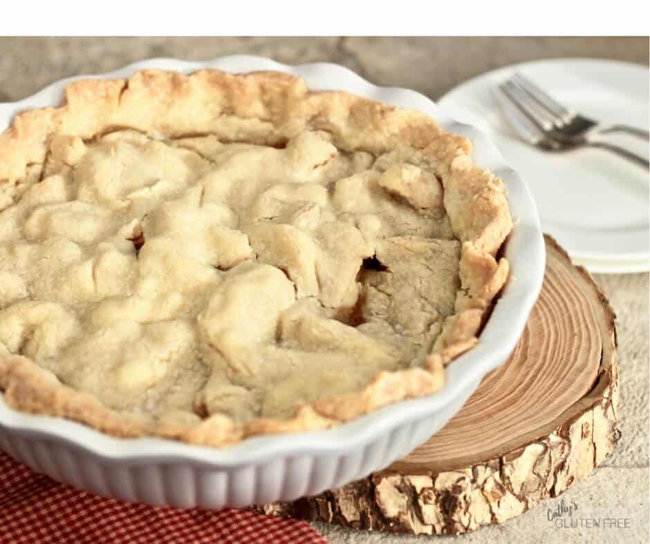 Tender, Flakey, Gluten Free Pie Crust CathysGlutenFree.com
