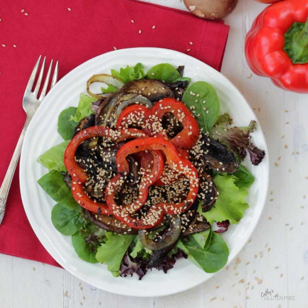 10-Minute Gourmet Portobello Salad from the Elimination Diet Meal Plan helped me to discover a food intolerance.