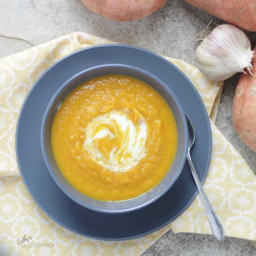 Curried Sweet Potato Soup from the Elimination Diet Meal Plan