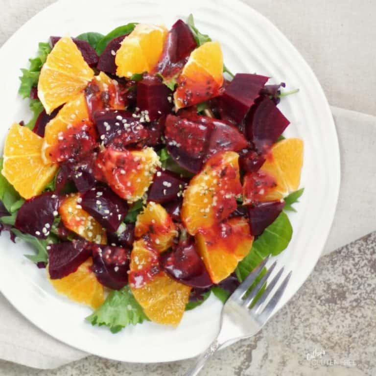 beet and citrus salad