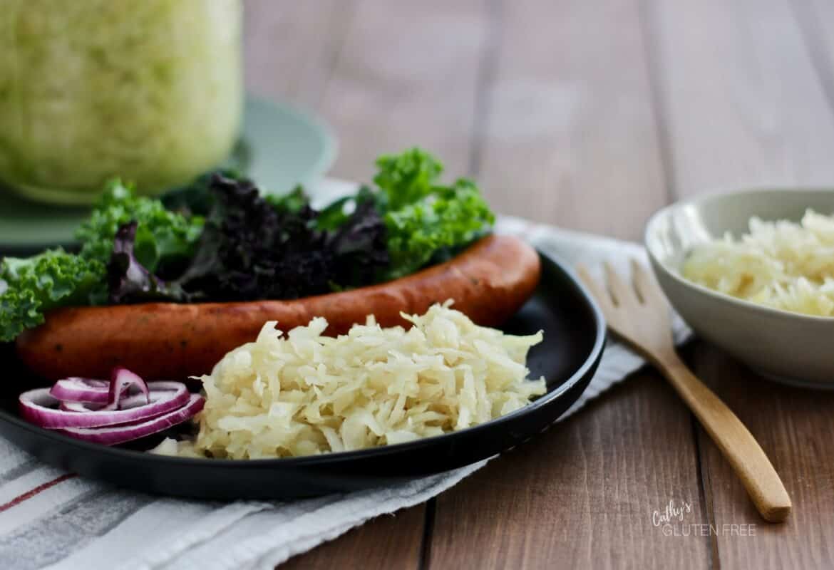 How to Make Simple Raw Sauerkraut Two Ingredients