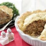 Tourtierre: a Canadian Meat Pie with Gluten Free Crust