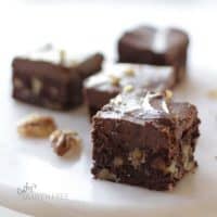 Sweet Potato Gluten Free Brownies with a Grain Free Option