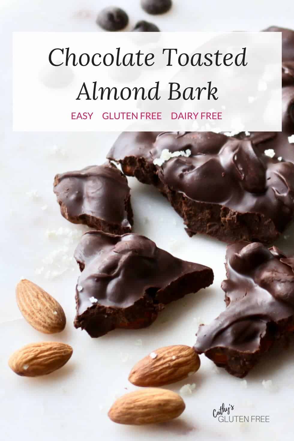 Dark Chocolate Almond Bark 