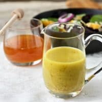 Homemade Honey Mustard Salad Dressing