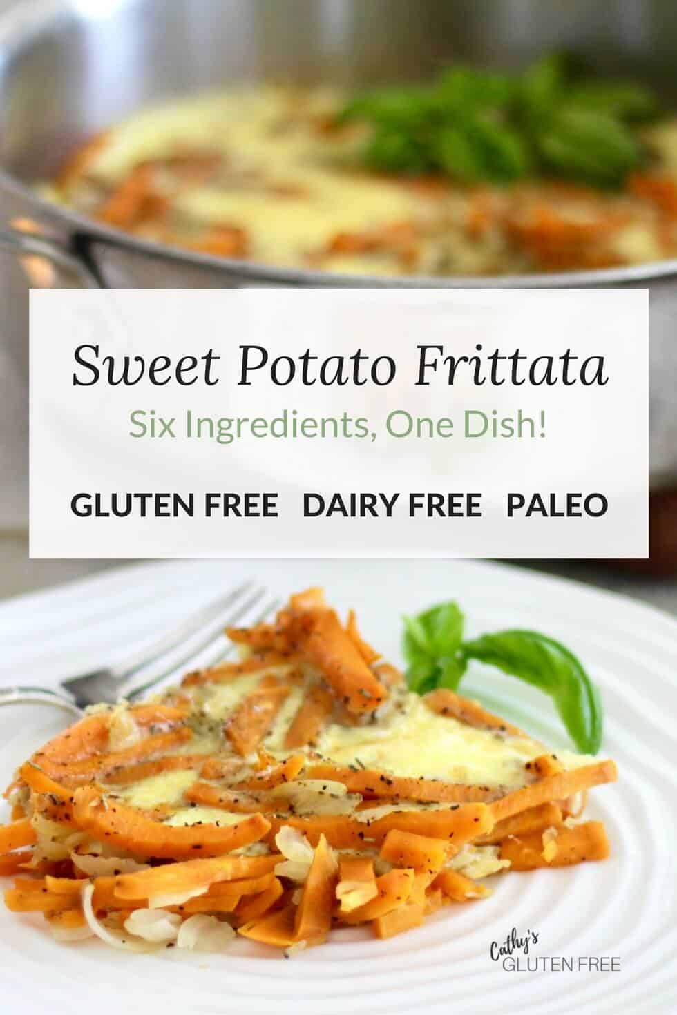 Sweet Potato Frittata is quick and easy to make and tastes delicious!