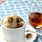 Dairy Free Maple Walnut Ice Cream