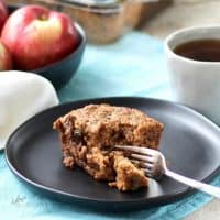 Gluten Free Applesauce Spice Cake with Raisins