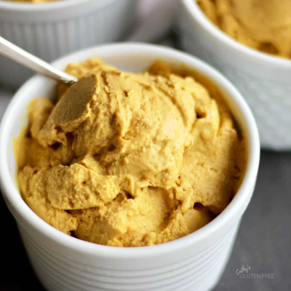 Easy Homemade Non Dairy Pumpkin Ice Cream