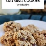 Gluten Free Oatmeal Cookies