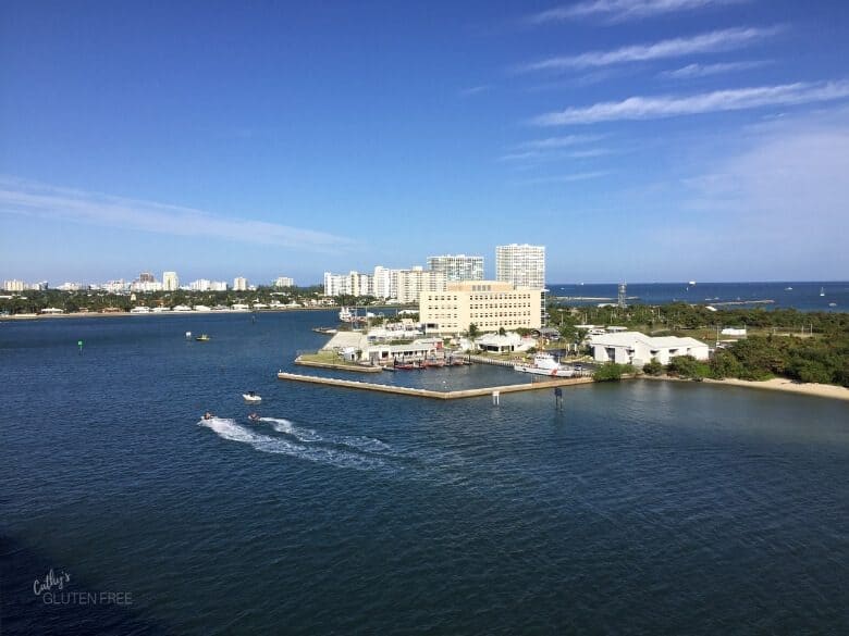 Cruising Away from Fort Lauderdale