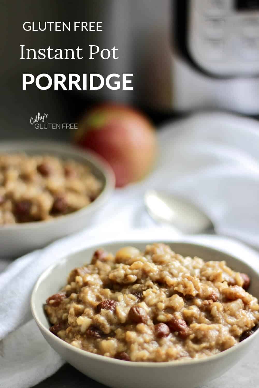 Instant Pot Porridge Cathy's Gluten Free