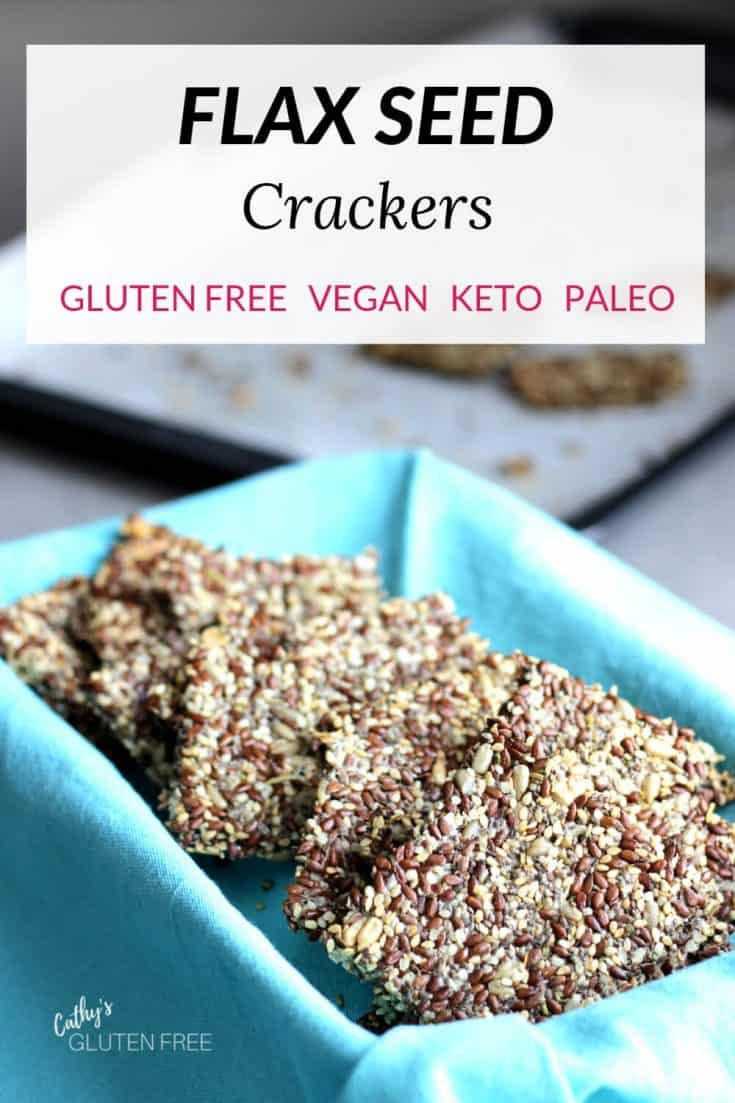 Flax Seed Crackers Cathy's Gluten Free