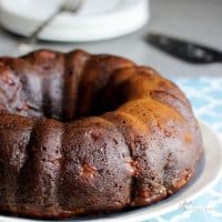 fruit cocktail Bundt cake