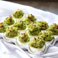 Deviled Eggs with Bacon