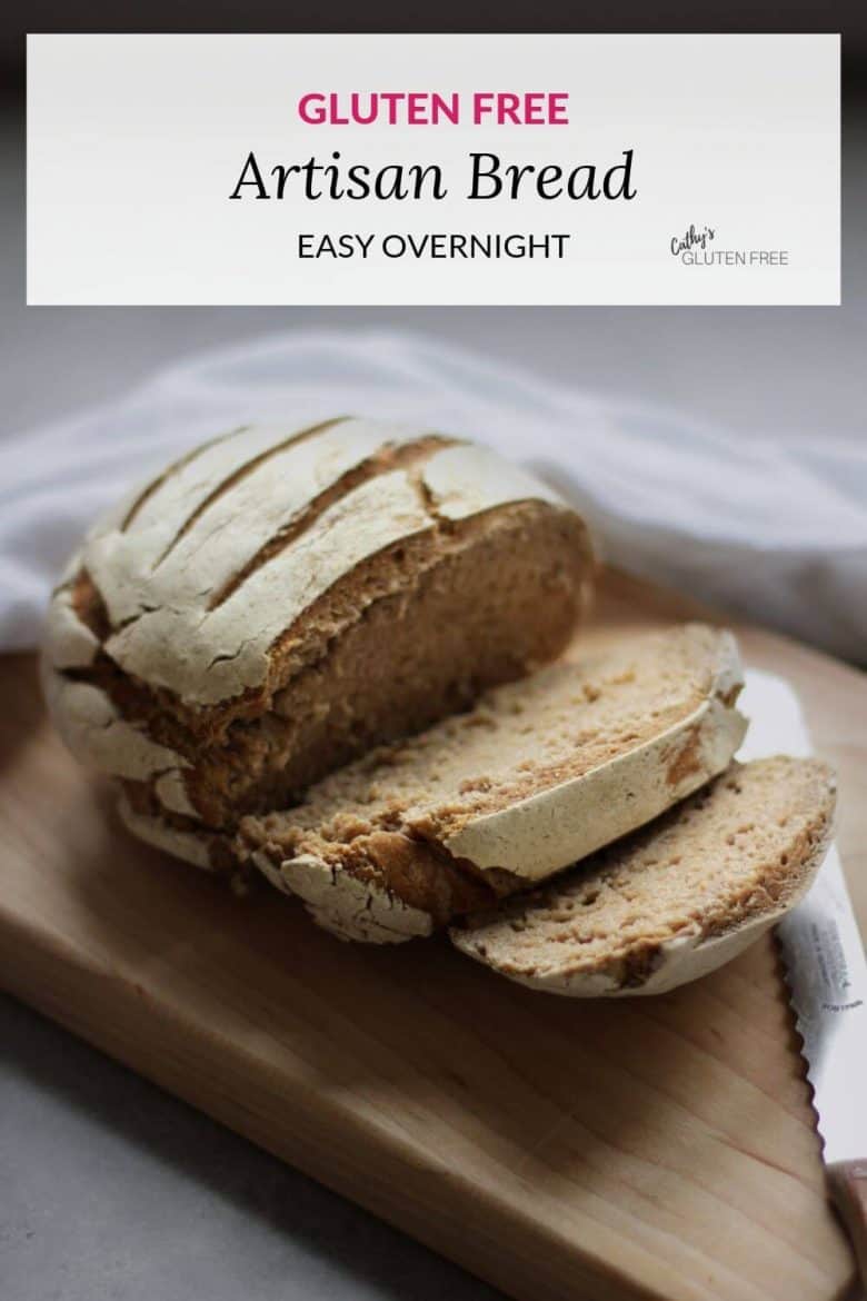sliced loaf of dark bread