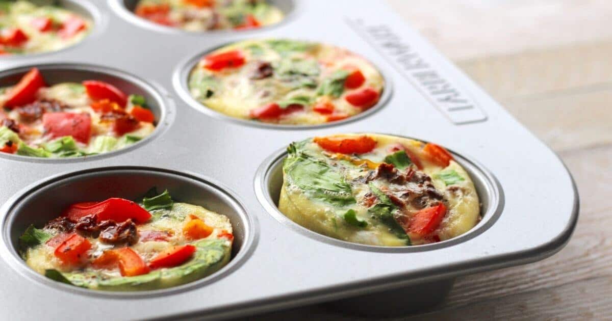 Omelette Muffins (KetoDiet Friendly) Cathy's Gluten Free