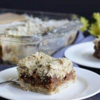 gluten free date squares