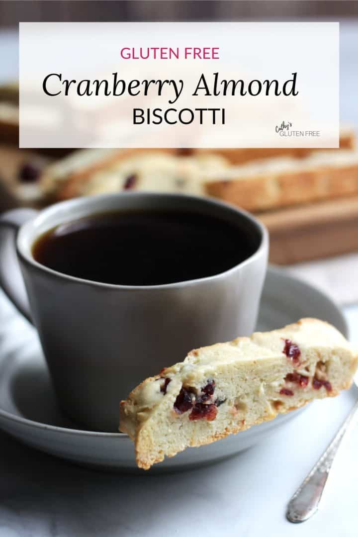 Gluten Free Cranberry Almond Biscotti Cathy S Gluten Free