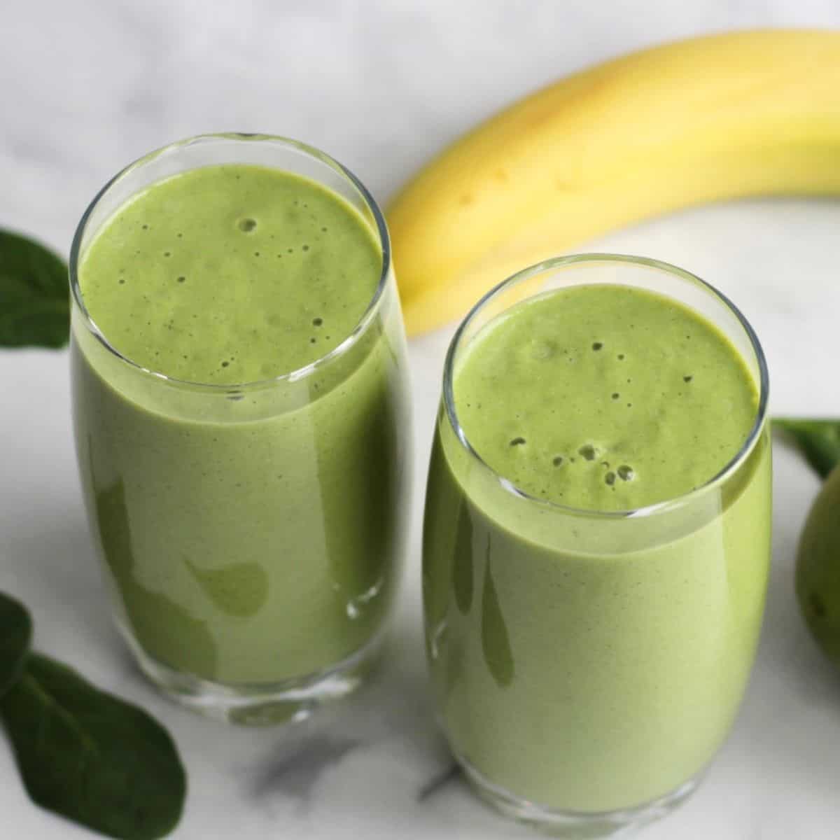 Mango Green Smoothie Banana Mango Spinach Cathy's Gluten Free