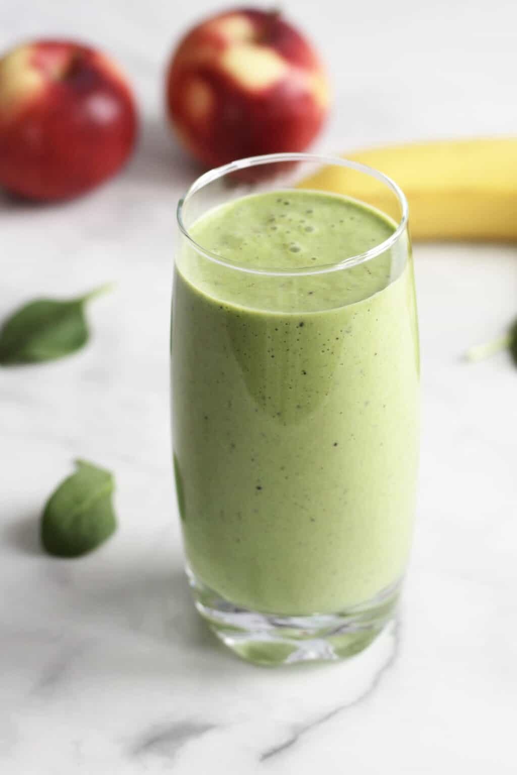 Spinach Apple Banana Smoothie Green Smoothie Cathy's Gluten Free