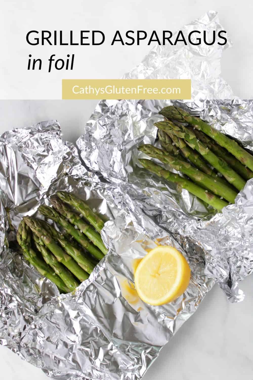 Grilled Asparagus in Foil Cathy's Gluten Free